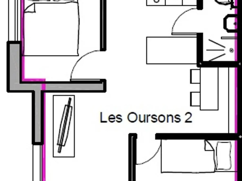 Appartement Les Gets, 3 pièces, 4 personnes - FR-1-598-2