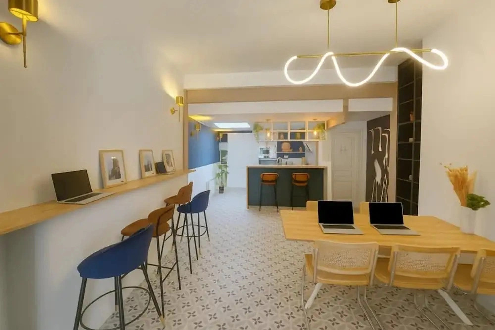 Élégante Maison, Jaccuzzi, Home Cinema, proche Gare
