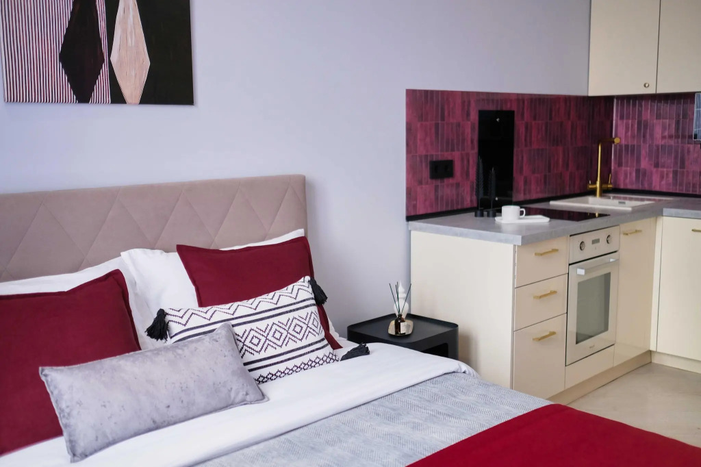 Cozy studio apartment on Sokol