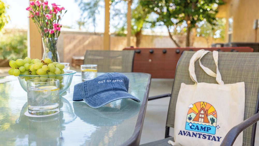 Luxury Oasis w/ Pool + Hot Tub, Fire Pit, Games & Big Yard Larrea by Avantstay