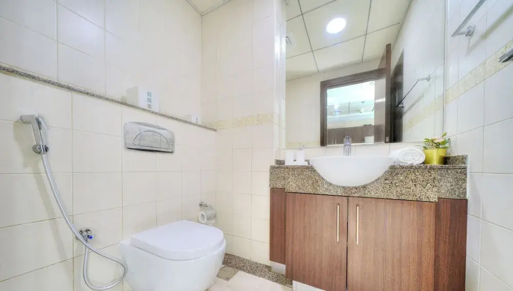 Contemporary One Bedroom with Full Marina View