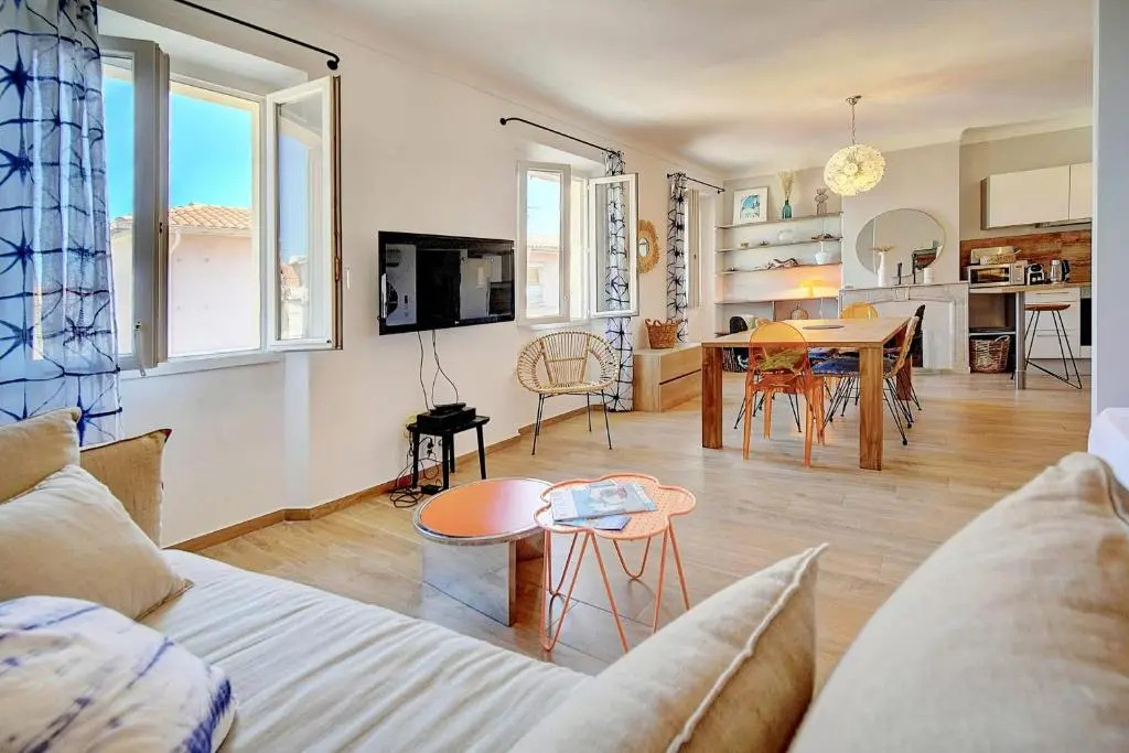 IMMOGROOM - Sea view apartment - 3 min from beach - AC