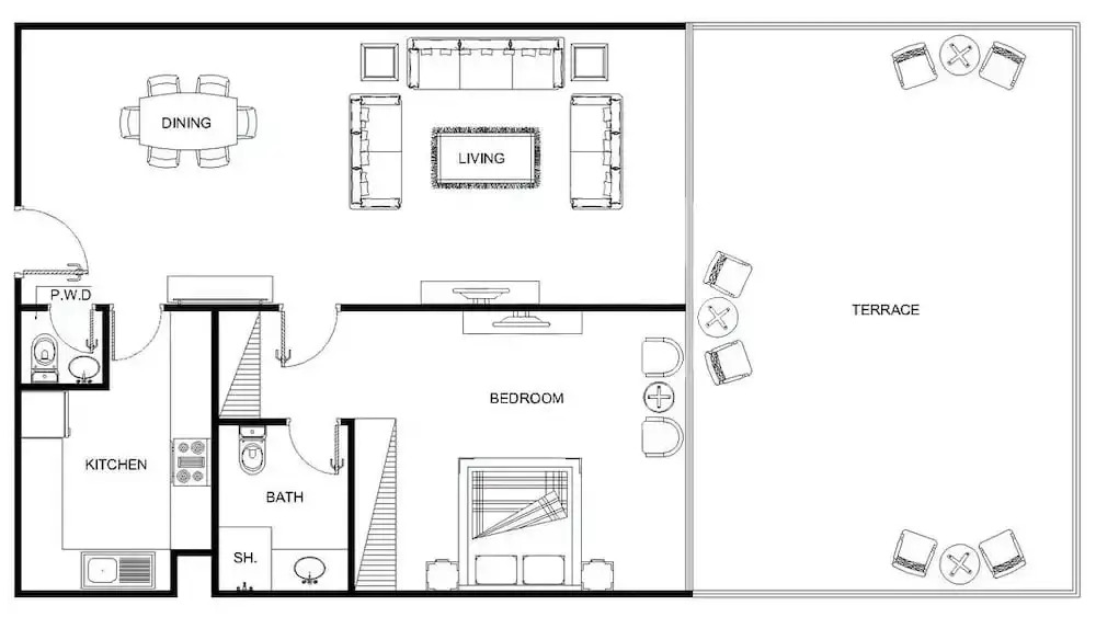 LUX - Opulent Island Suite 6