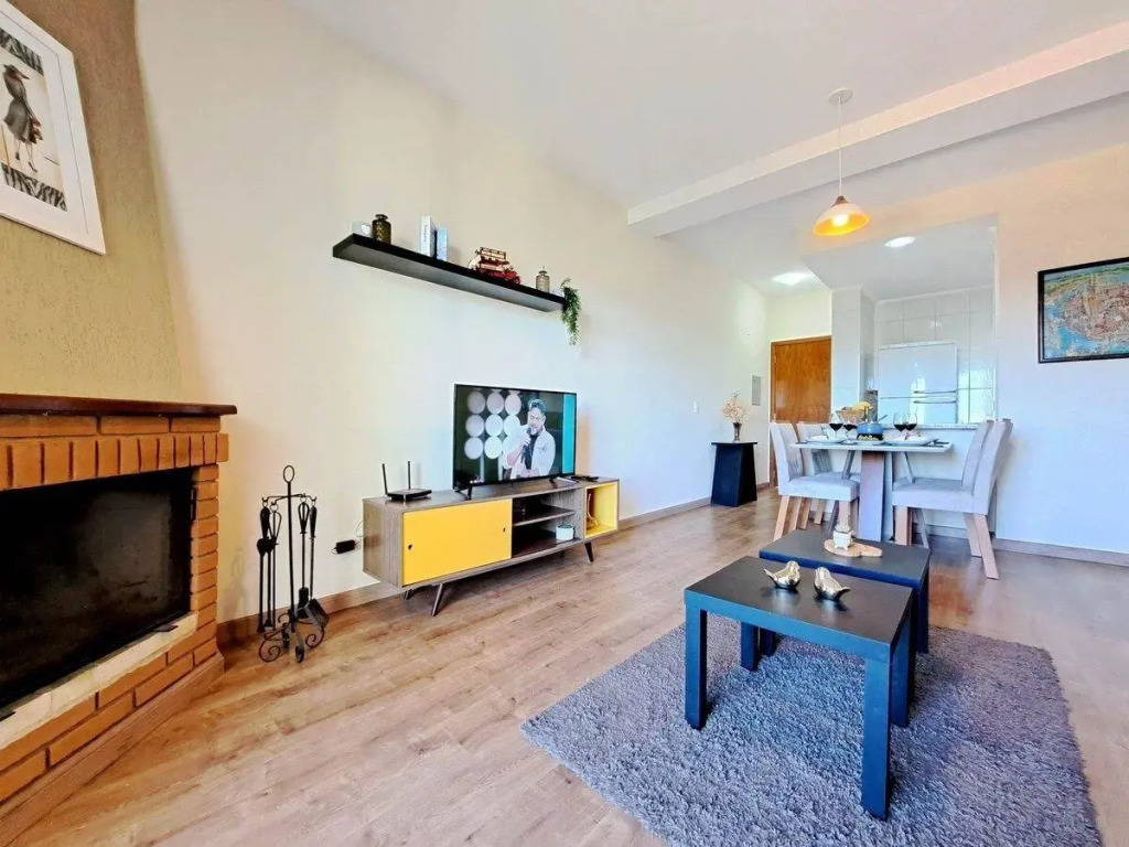 Apartamento Charmoso Com Lareira
