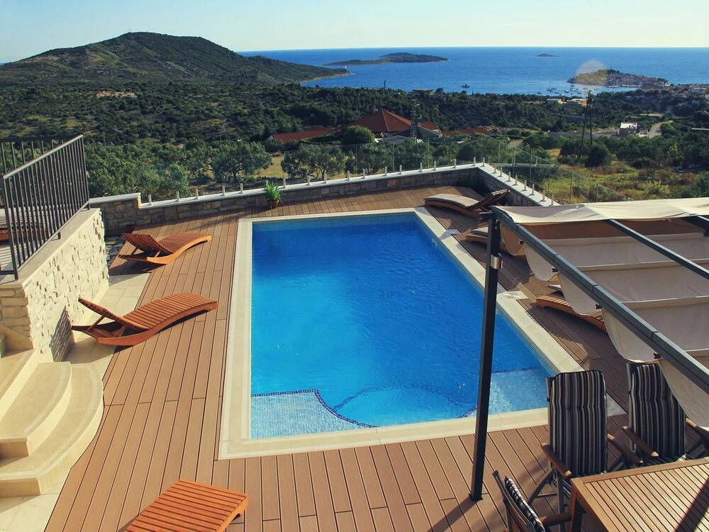 Villa With 4 Bedrooms in Primošten, With Wonderful sea View, Private P
