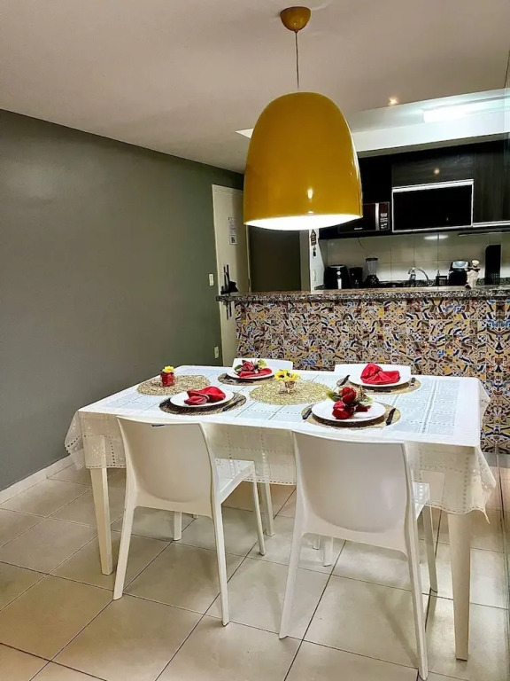 Apartamento Vista mar atrás da passarela