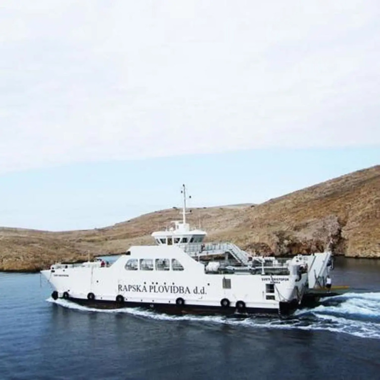The Location of the House is on an Island Rab , Tourist Resort Mali Palit,