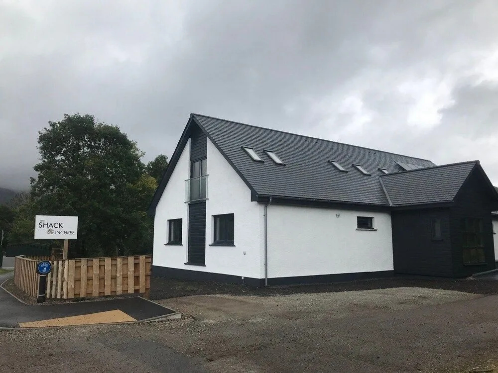 The Shack and Pods at Inchree