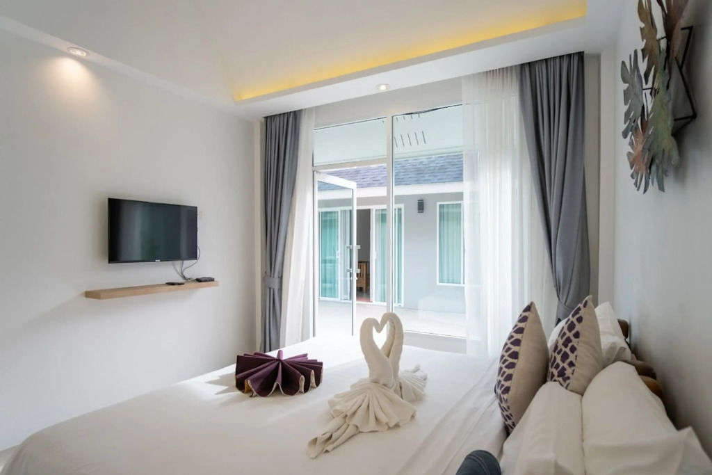 De palm poolvilla