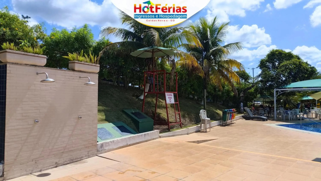 Apartamento em Caldas Novas, Flat a 200m do DiRoma Acqua Park e 500m do centro - HotFérias