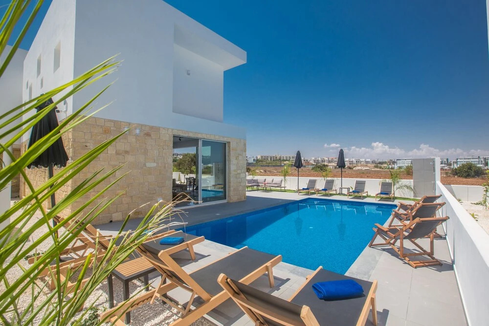 4 Bedroom Villa in Protaras Center - Protaras Vie Bleu Villa Vb3