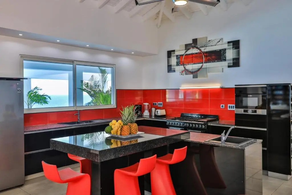 5 Bedrooms Villa Bel Amour, luxury and awesome sea view - SXM