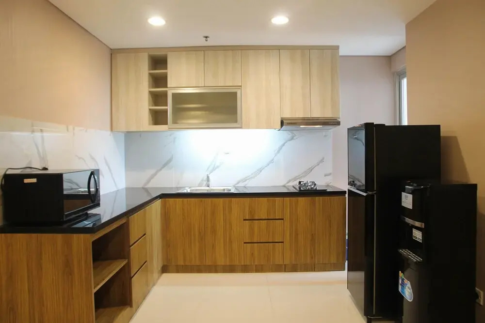 Homey 1BR at Enviro Apartment Cikarang