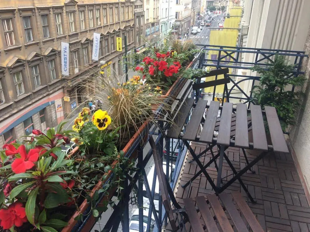 Beautiful downtown apartments with balcony