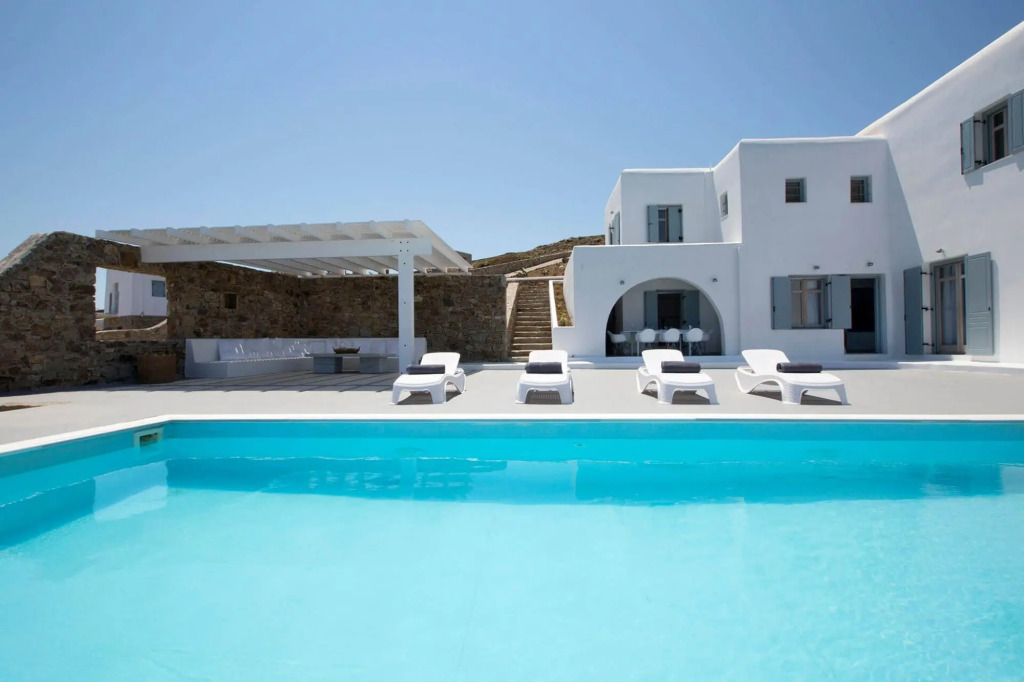 Villa Anemos & Petra, Sea view of Mykonos
