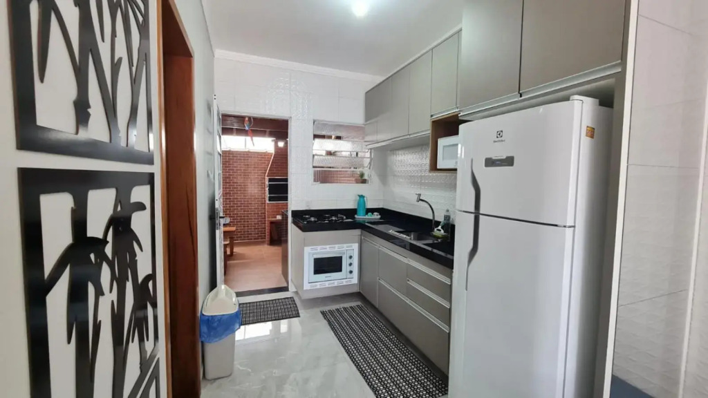 Apartamento Ubatuba com área gourmet
