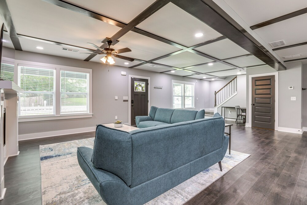Modern Decatur Gem w/ Deck, 10 Mi to Atlanta