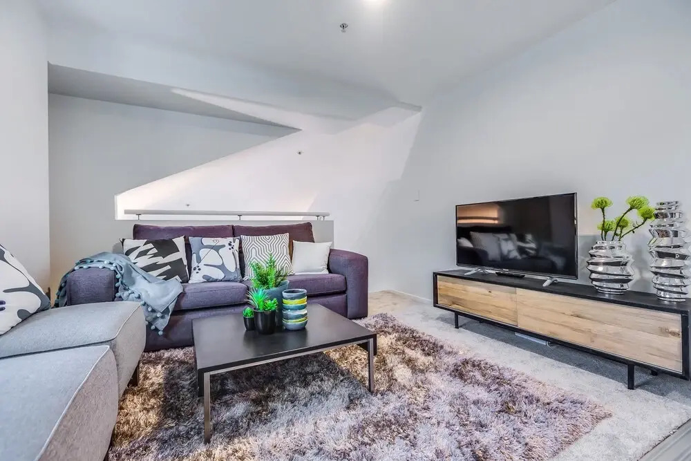 Penthouse with Mezzanine & Harbor Views