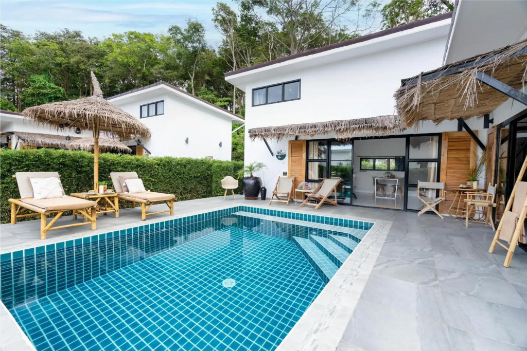 Manao Pool Villa 2 - 5 Mins Walk To The Beach