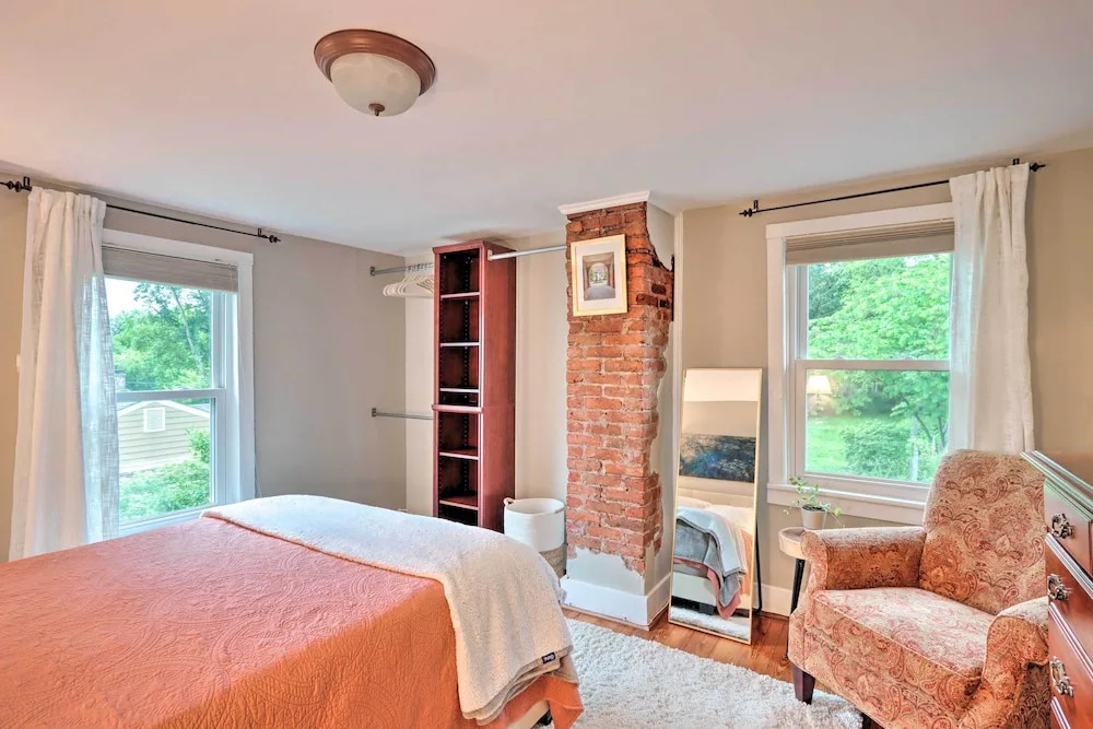Charming Abode w/ Patio - Walk to Town + River!
