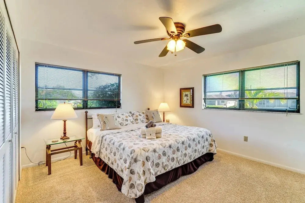 Canal-front Escape w/ Dock & Pool in Cape Coral