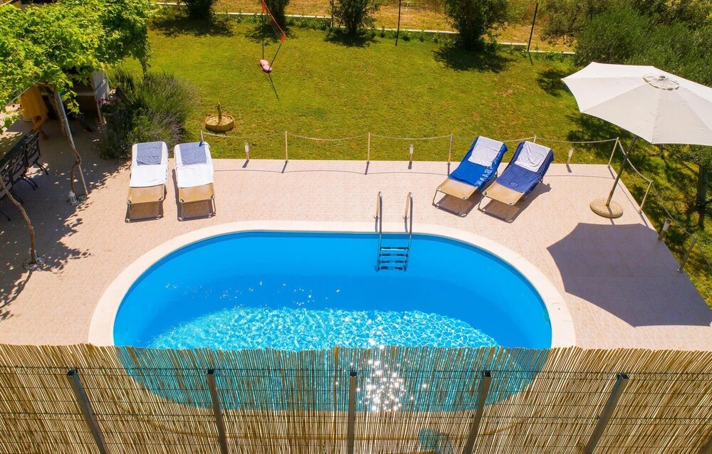 Holiday Home Rupotina with a large yard, pool and a beautiful view