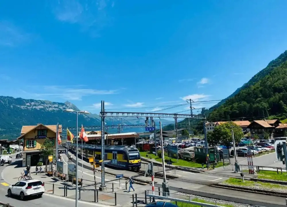 Pristine Home in a Charming Village, Large Grassy Sunbathing Area, View of the Mönch and Jungfrau