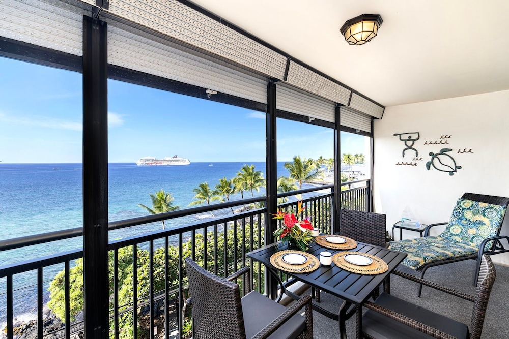 Ocean Front - Fantastic Location - Walk To Kona Town - Vrkcv