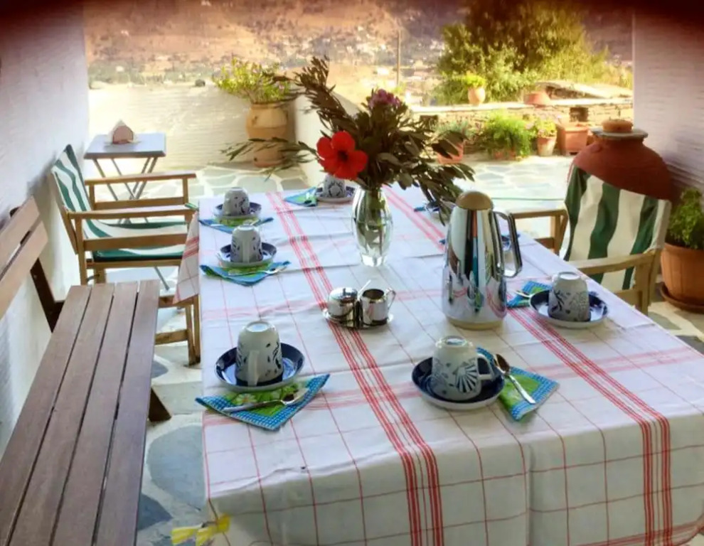 House With 4 Bedrooms in Cyclades, With Wonderful sea View, Enclosed G