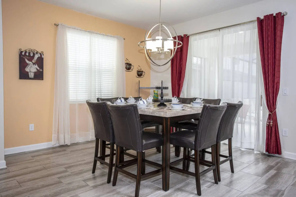 Spacious home with a large pool near Disney