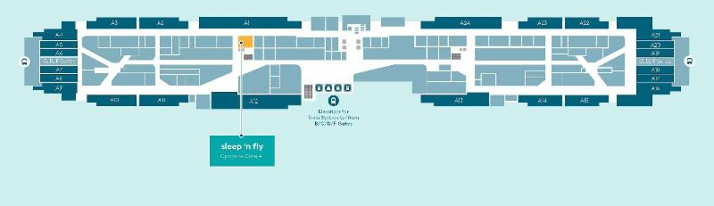 sleep 'n fly Sleep Lounge – Dubai Airport, A-G