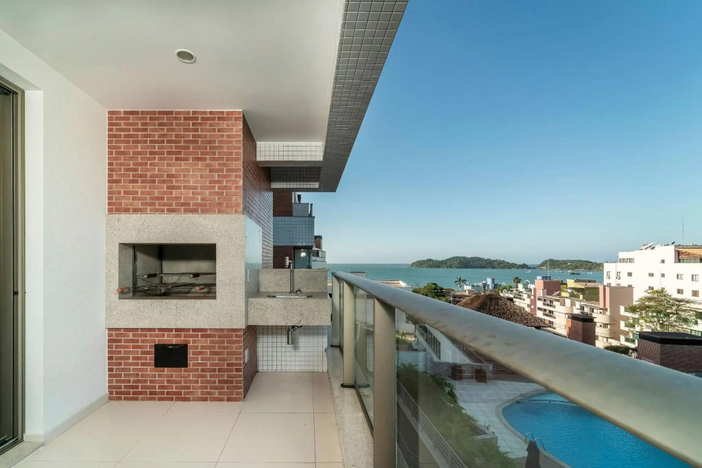 Punta Blu 102v5 - Excelente apartamento em condomínio de luxo no centro de Bombinhas - Piscina Climatizada - Academia