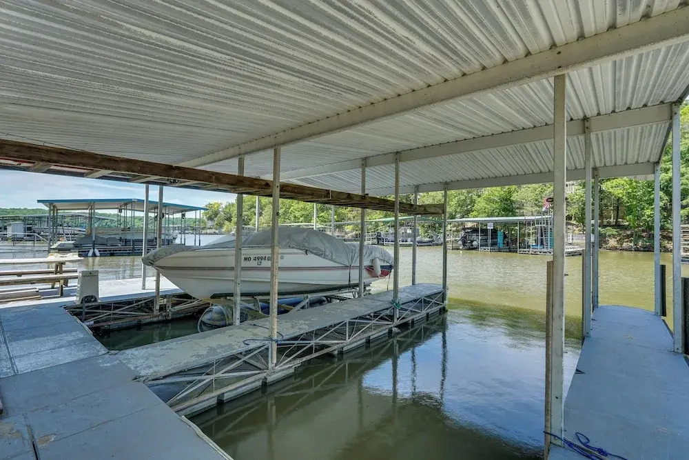 Private Dock & Resort Access: Margaritaville Cabin
