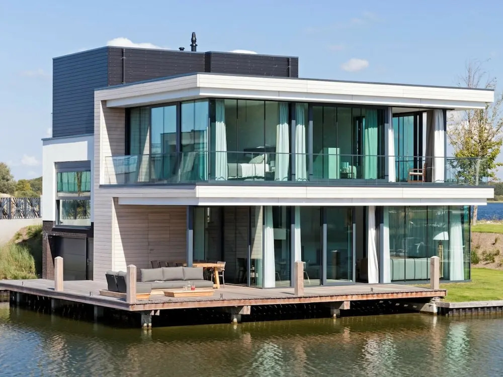 Luxurious Villa with Sunshower, 3 Bathrooms Near Veerse Meer