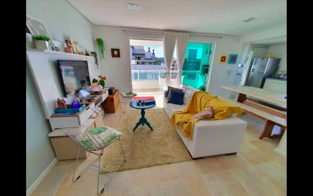 Apartamento Cobertura PALMAS DO ARVOREDO para 6 adultos e 2 crianças a 250m do mar com terraço e vista maravilhosa