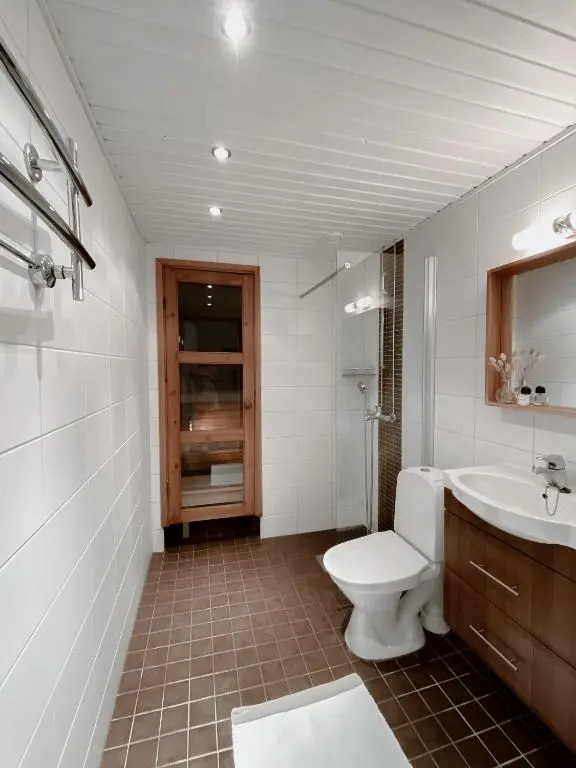 Modern one bedroom Apartment with Sauna near Airport