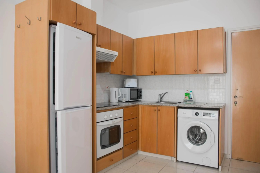 Renovated one bedroom apartment in Paphos with pool