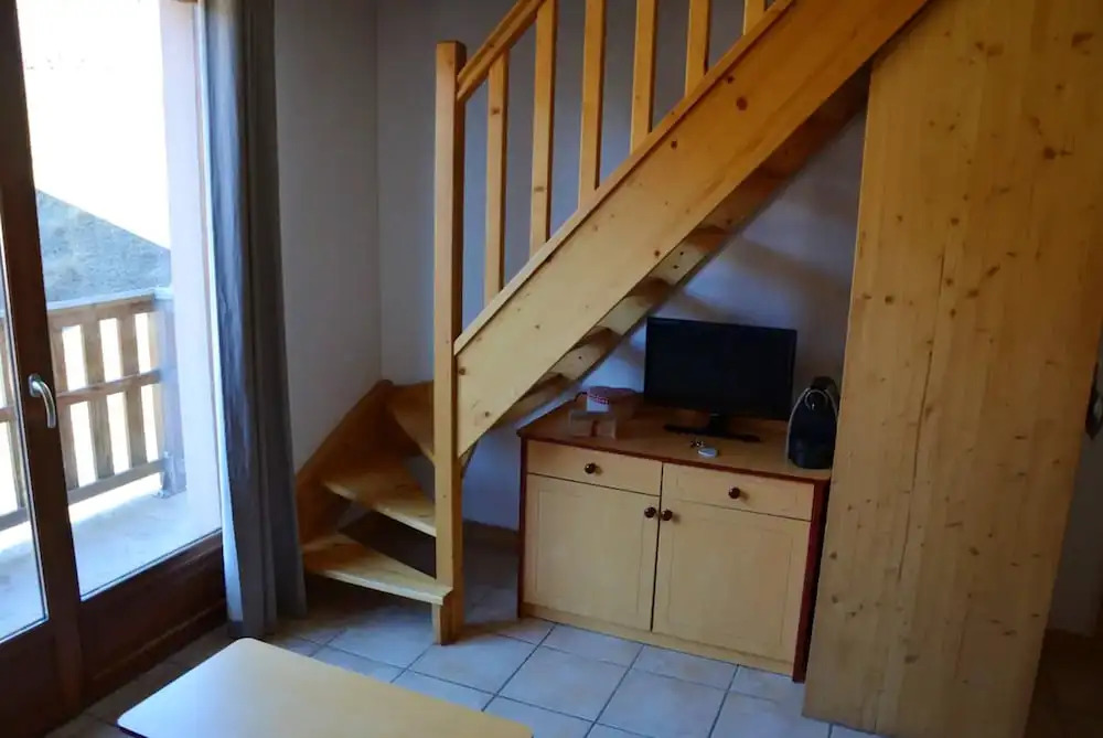 Apartment With 2 Bedrooms in Aussois, With Wonderful Mountain View and Furnished Balcony - 100 m From the Slopes