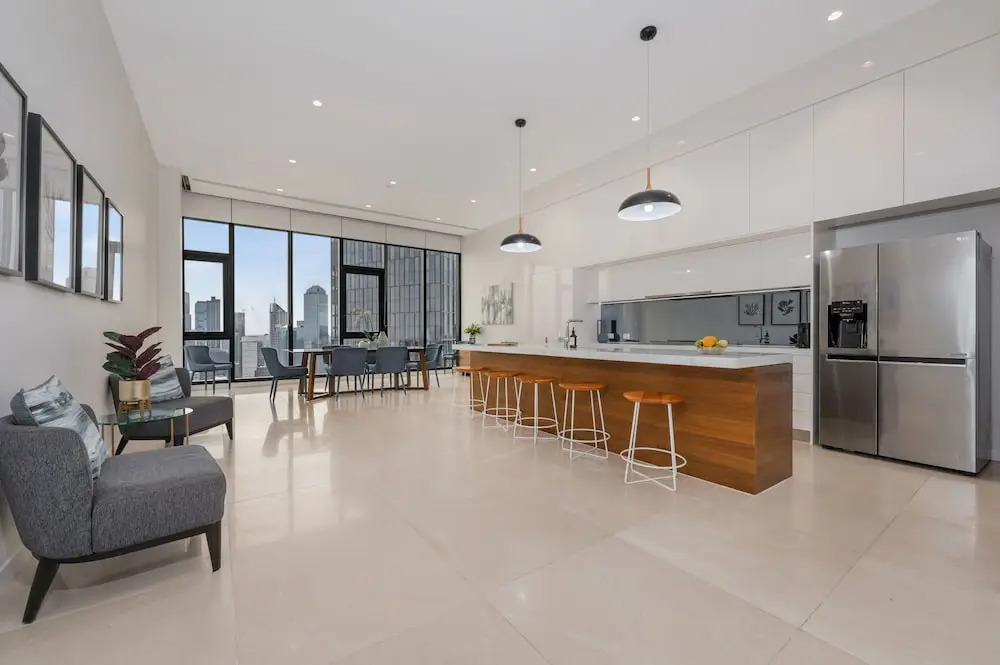 Melbourne City Apartments Panoramic Skyview Penthouse
