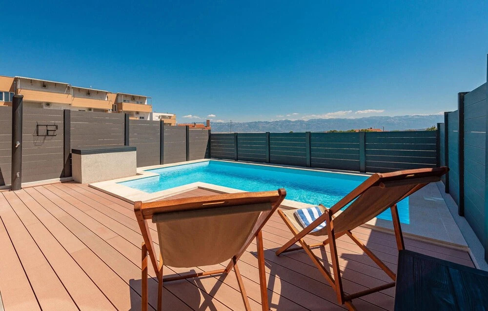 Beautiful Home in Nin With Outdoor Swimming Pool, Wifi and 2 Bedrooms