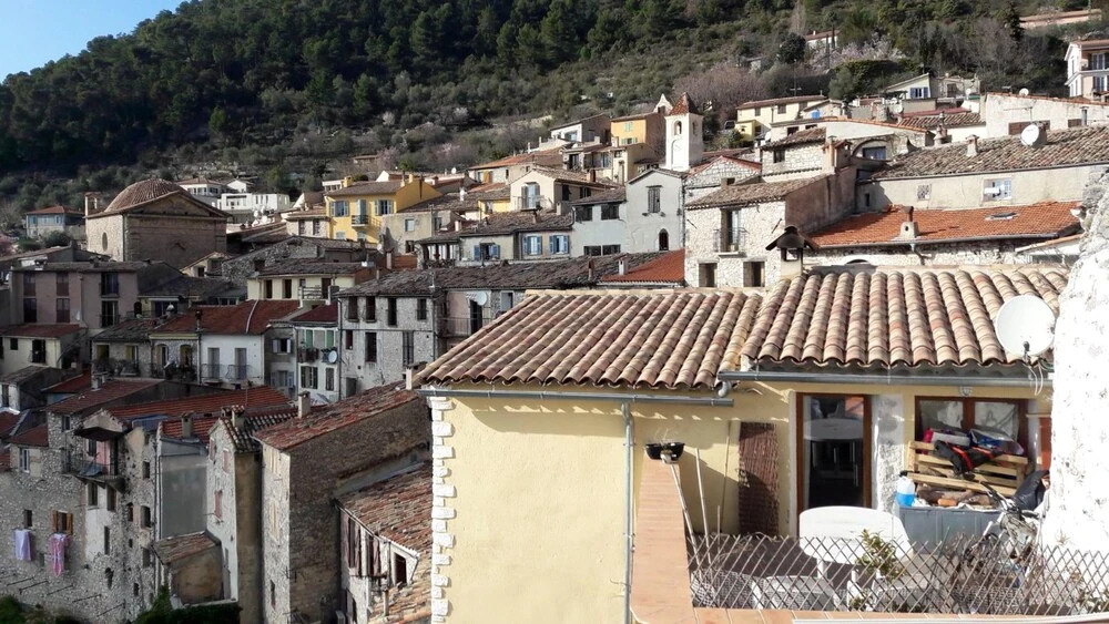 House With one Bedroom in Peille, With Wonderful sea View, Enclosed Ga