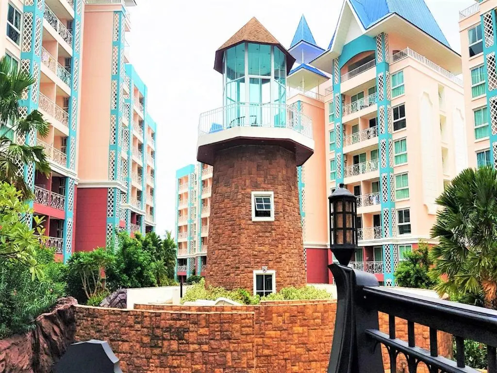 Grand Caribbean resort Pattaya 1 bedroom 4th floor