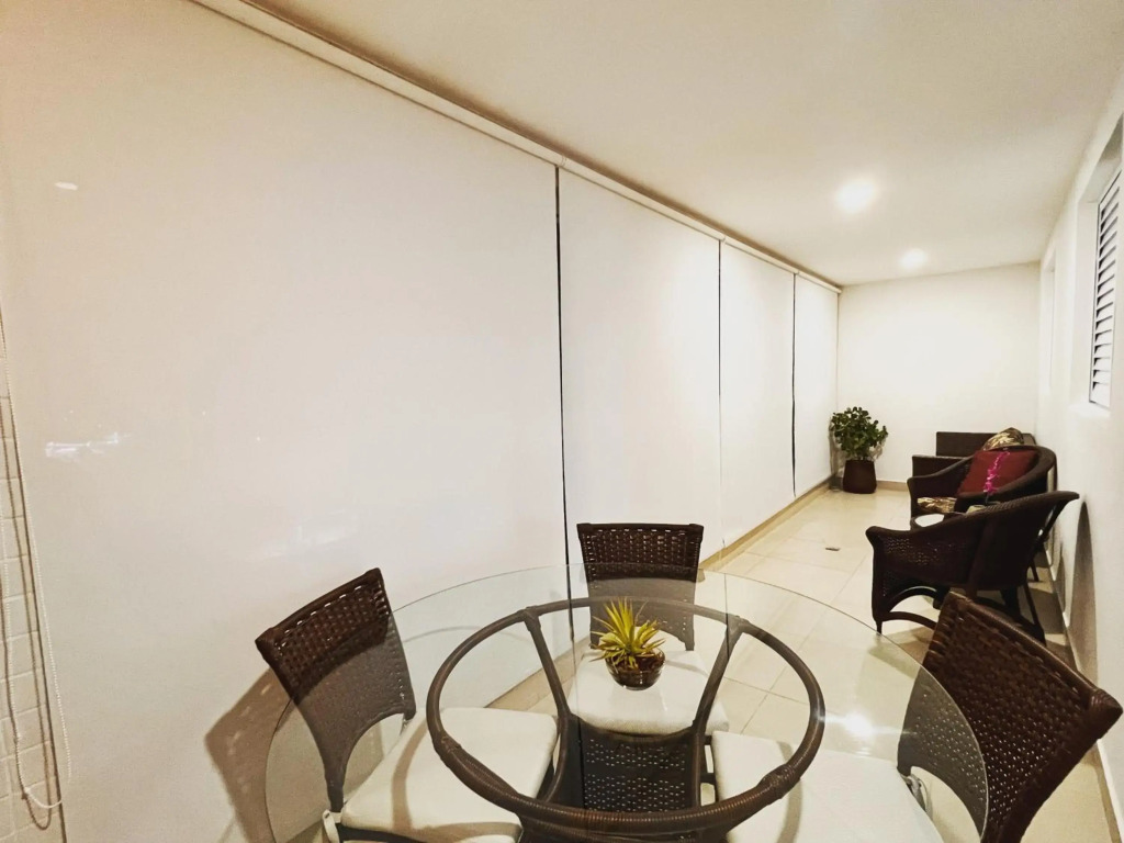 Apartamento em Bertioga com varanda gourmet