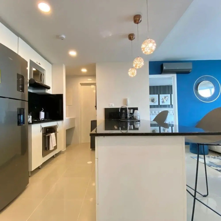 w Stunning 2BR w Pool n AC in Sunny Cartagena