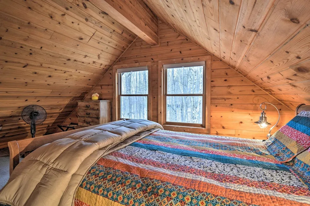 Secluded Gaylord Cabin w/ Deck, Fire Pit & Grill!