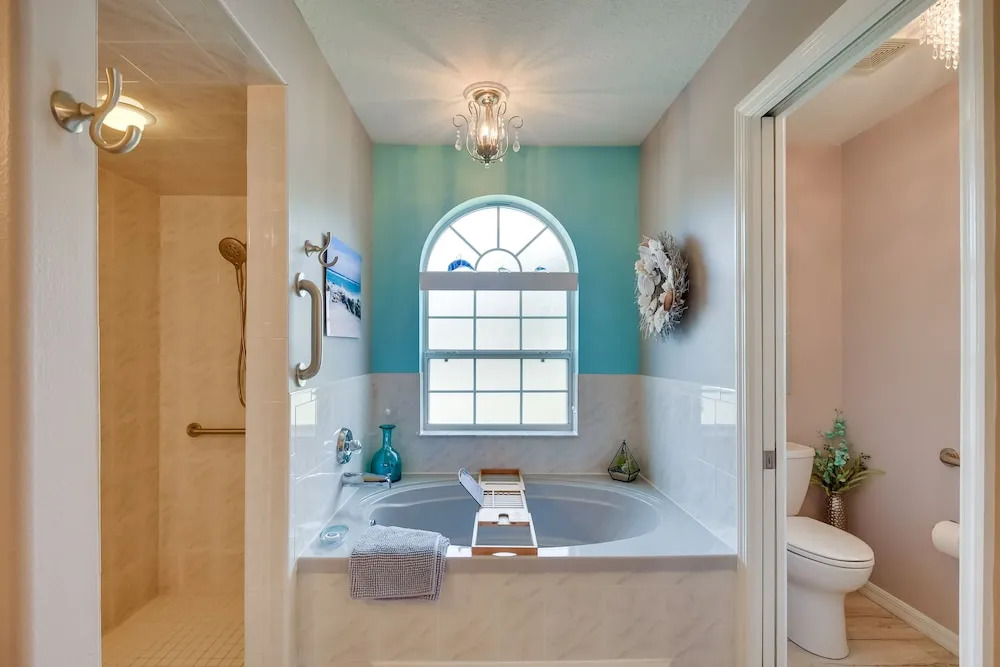 Canal-front Palm Coast Home w/ Pool, Theater Room!