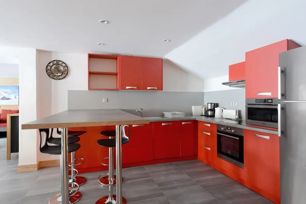 Residence LES Coches Apartment in a Family Resort at the Bottom of the Slopes Bac408