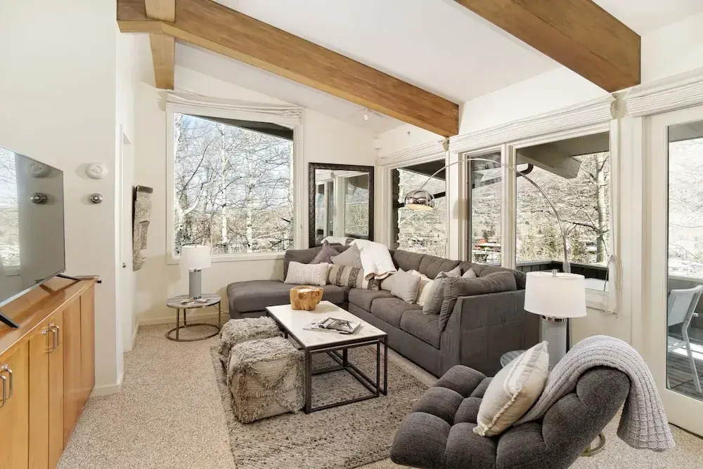 Two Bedroom Apartments with One of a Kind Location on Slopes of Aspen Mountain!