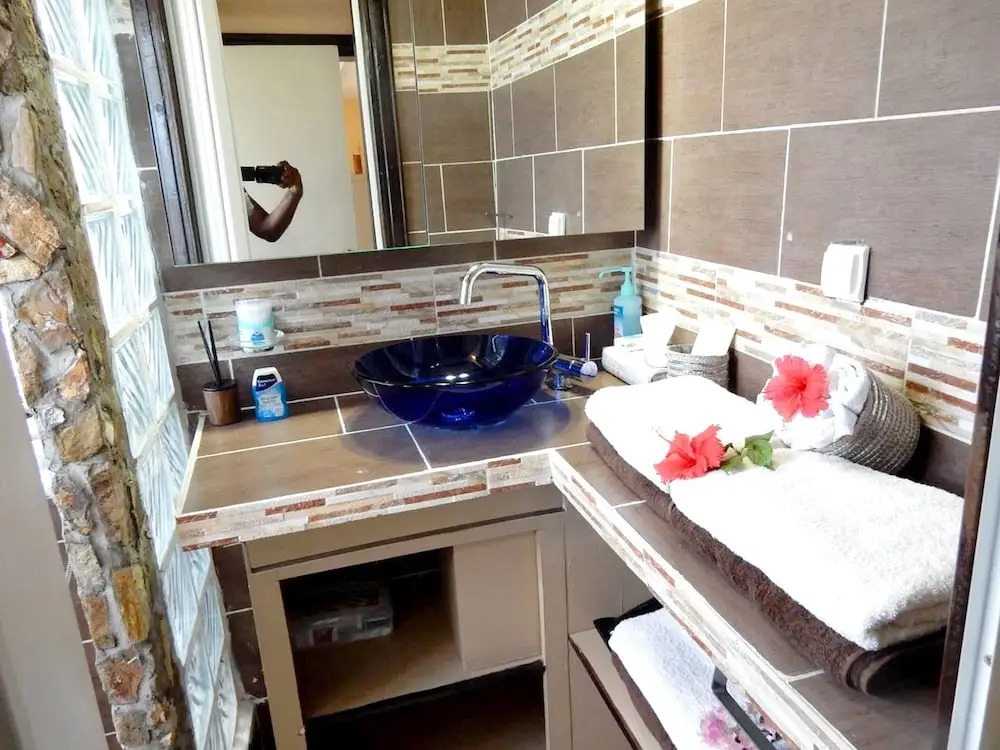 House with One Bedroom in Saint-Martin, with Wonderful Sea View, Furnished Garden And Wifi - 100 M From the Beach