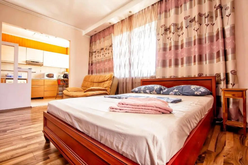 405 Apartamenty v delovom tsentre s krasivym vidom Otlichnyj variant dlja turistov i komandirovannyh